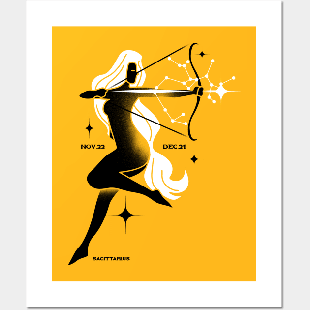 Arrow Girl Wall Art by Heymoonly